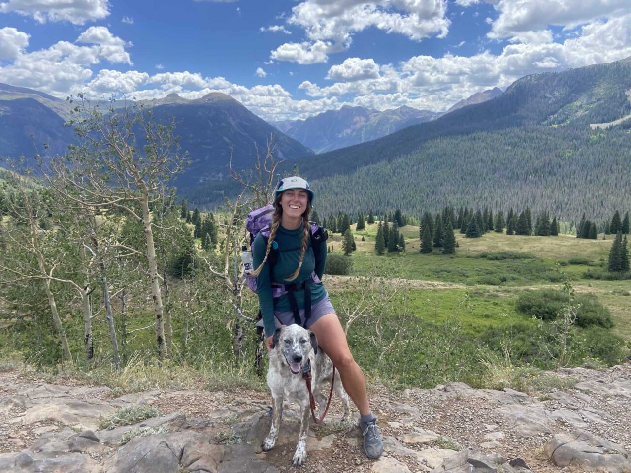 Hiker Julianne Mahone