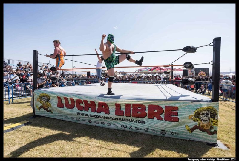 Experience the high-flying fun of lucha libre during a masked match between good and evil in Las Vegas.